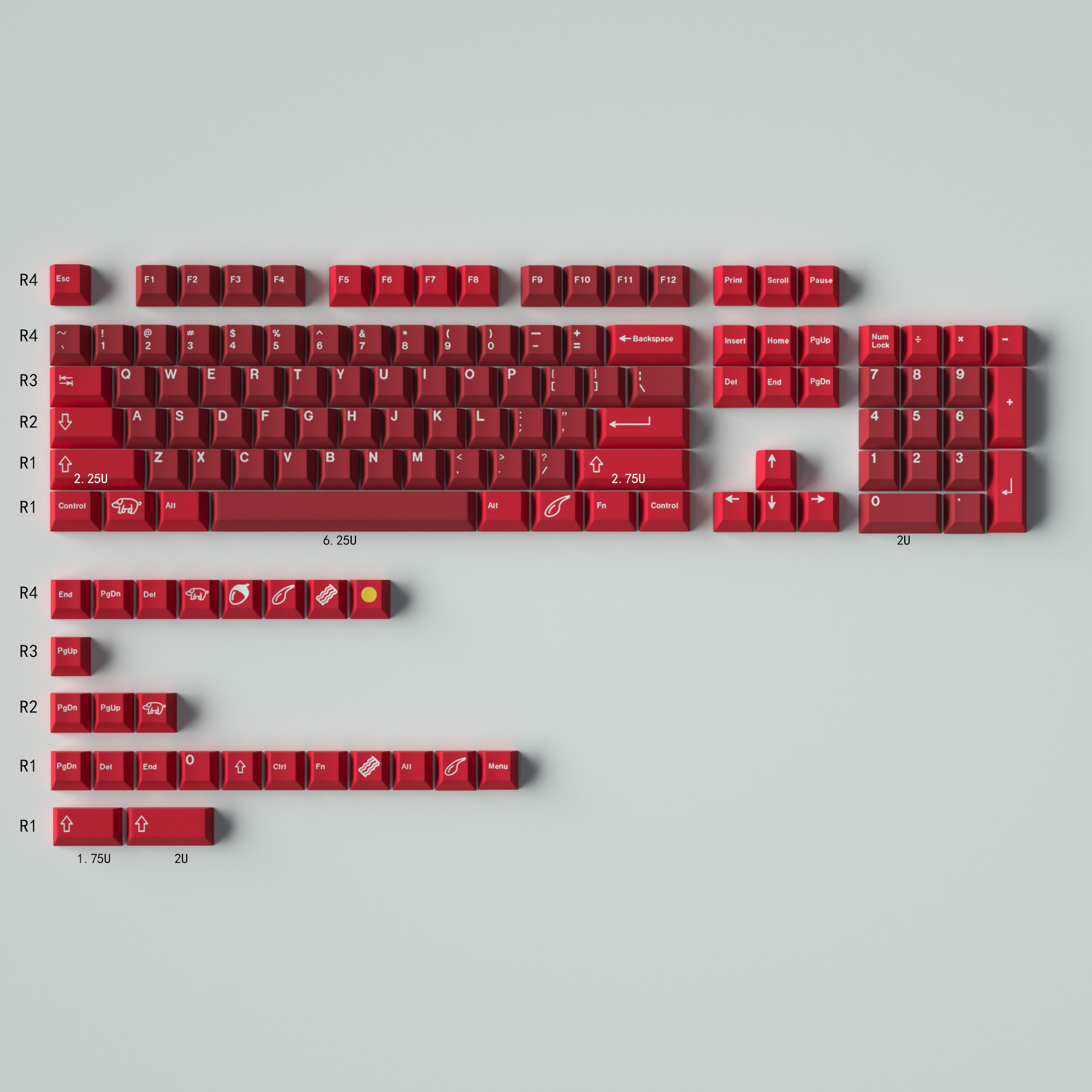 GMK The First Love Keycaps, juego grande, teclas personalizadas en inglés japonés, perfil de cereza, teclas de DYE-SUB PBT para teclado mecánico: Bronze