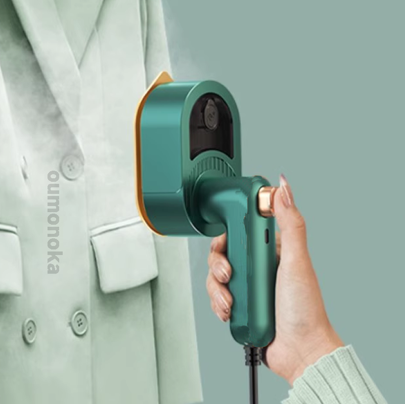 mini roterende dampstrykejern håndholdt vått og tørt dobbel dampgenerator bærbar klesdamper hjem reise hengende strykejern