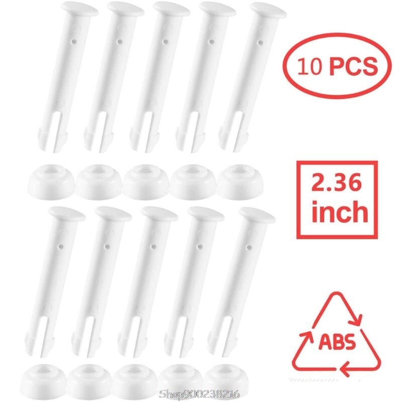 10 Stuks Plastic Zwembad Joint Pins En Afdichting Voor Intex 13ft-24ft Metalen Frame Zwembaden Met Rubberen Afdichtingen Zwembad O01 20