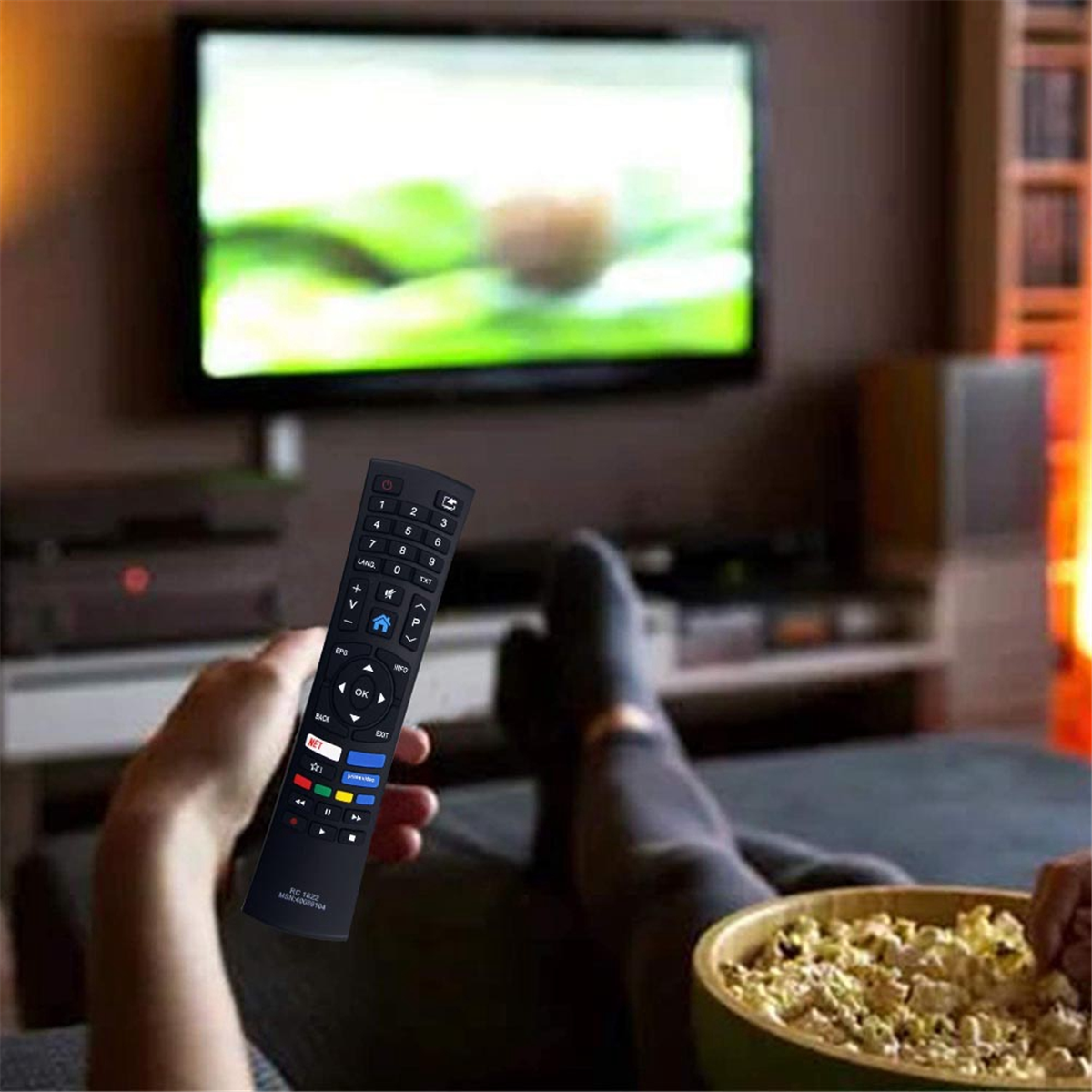 RC1822 Replace Remote Control for Medion Bush TV Remote Control