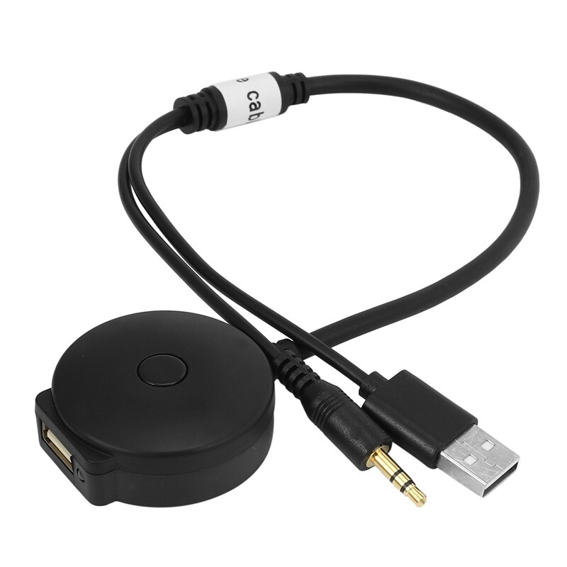 Bezprzewodowa Bluetooth audio AUX i muzyki z USB kabel adapter dla BMW mini bednarz