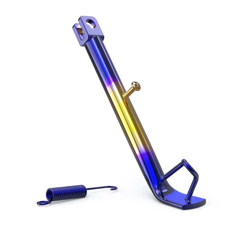 Ständer seitlicher Seitenst änder halter Motorrad parkplatz halter Fuß verstellbarer Ständer Fuß seitlicher Ständer Stativ halter: Armee Grün