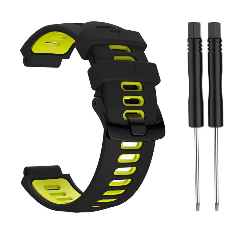 Geschikt Armband 22Mm Riem Voor Garmin Forerunner 735xt 220 230 235 620 630 Siliconen Stalen Gesp Bandjes Accessoires TXTB1: 06