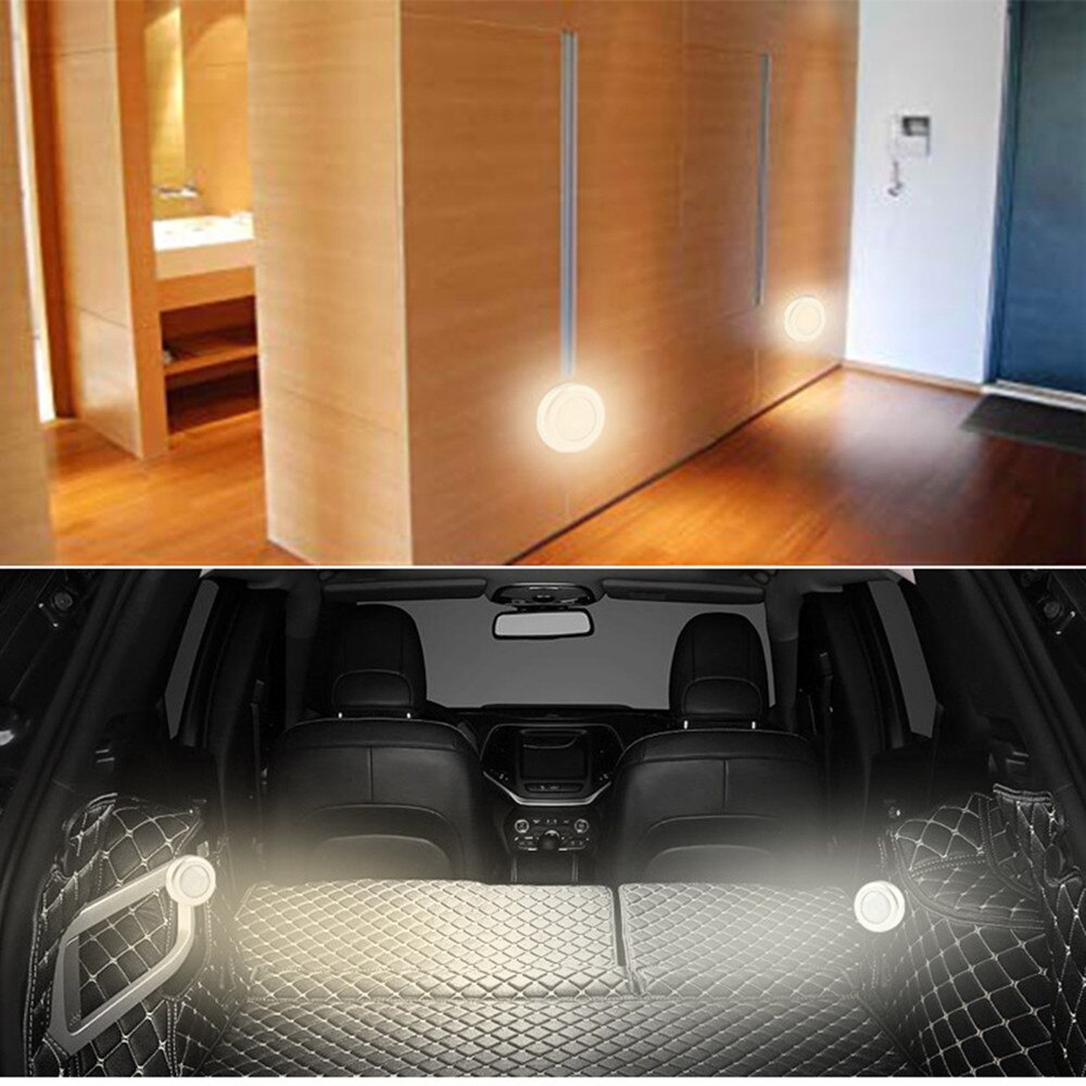 Mini Dimmbare LED Nacht Licht Unter Kabinett Licht Schrank Schrank Wc Treppen Wand Lampe Outdoor Camping Reise Taschenlampe Birne