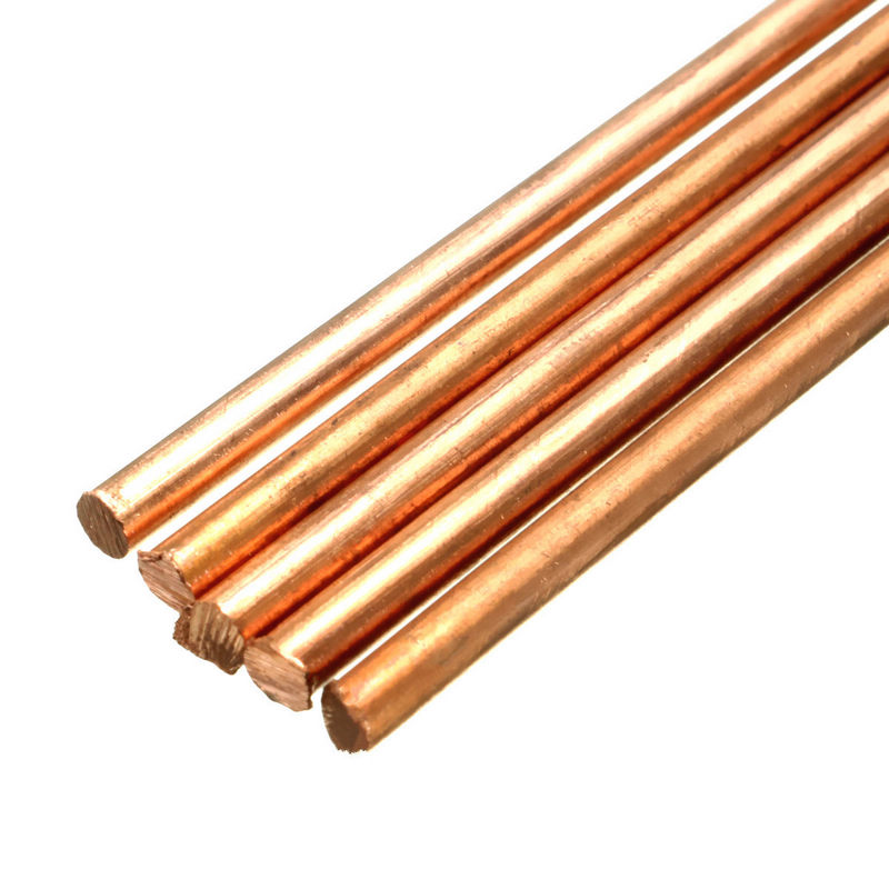 5 st 3mm solida runda runda kopparstång 3mm diameter 100mm längd metallelektrod lödstång svetsning hårdlödningstråd