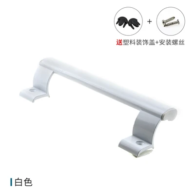 Balkonschuifdeurgreep Aluminiumlegering Duw- en trekdeurgreep Kunststof deur- en raamgreep: Beige