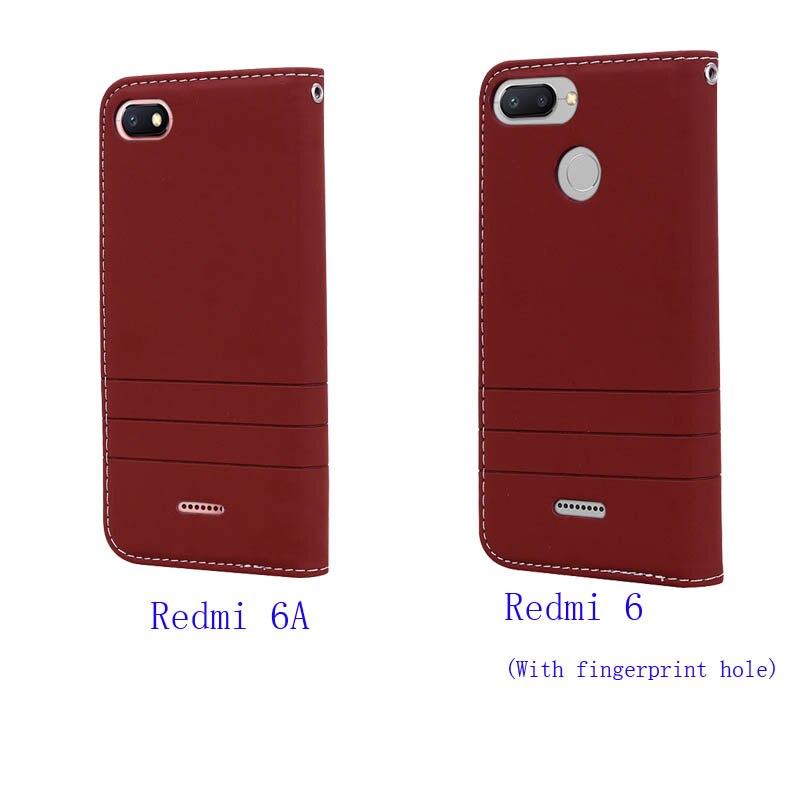 Voor xiaomi redmi 6a hoesje redmi 6 cover zachte siliconen achterkant redmi 6 leren flip case voor xiaomi redmi 6a 6 a a6 telefoonhoesjes