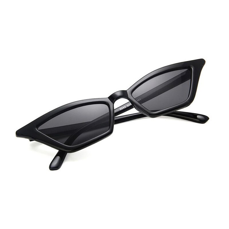 Gafas de sol de estilo Vintage para conducir, lentes de sol de estilo ojo de gato con montura pequeña, Uv400, a la , de calle, a la , 1 Uds.