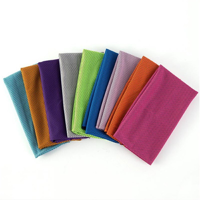 Microfiber Sport Handdoek Snelle Koeling Ice Gezicht Handdoek Sneldrogende Strand Handdoeken Zomer Blijvende Instant Chill Handdoeken Voor Fitness