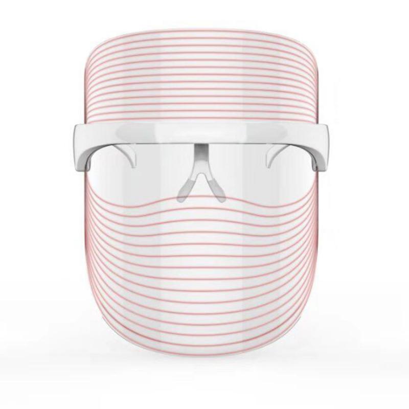 Tragbare 3 Farbe LED Licht Verjüngung Gerät Led Maske Schönheit Gerät Schönheit Instrument Spektrum Maske Heimgebrauch Schönheit Geräte