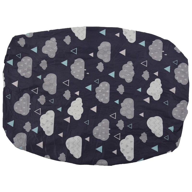 2 Pcs Baby Nappy Changing Pad Sheet Infant Change Mat Cover &amp; 1 Pcs Baby Toys For Stroller Music Star Jingles