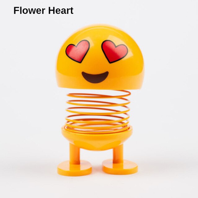 Grappig Hoofd Schudden Pop Kleine Ornamenten Mooie Auto Accessoires Interieur Pop Creatieve Auto Speelgoed Auto Decoratie Accessoires: E