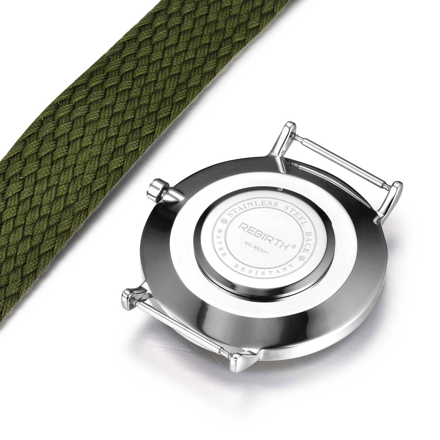 nuevos relojes de REBIRTH para mujer, hombres, superior, relojes de pulsera Unisex de Nylon, relojes deportivos de cuarzo, reloj masculino