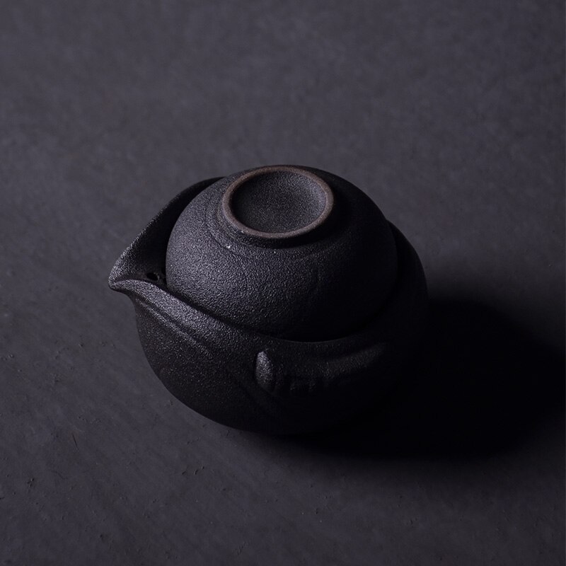 LUWU dzbanek ceramiczny gaiwan filiżanki robić herbaty robić puer przenośny zestaw robić herbaty z clotth torba