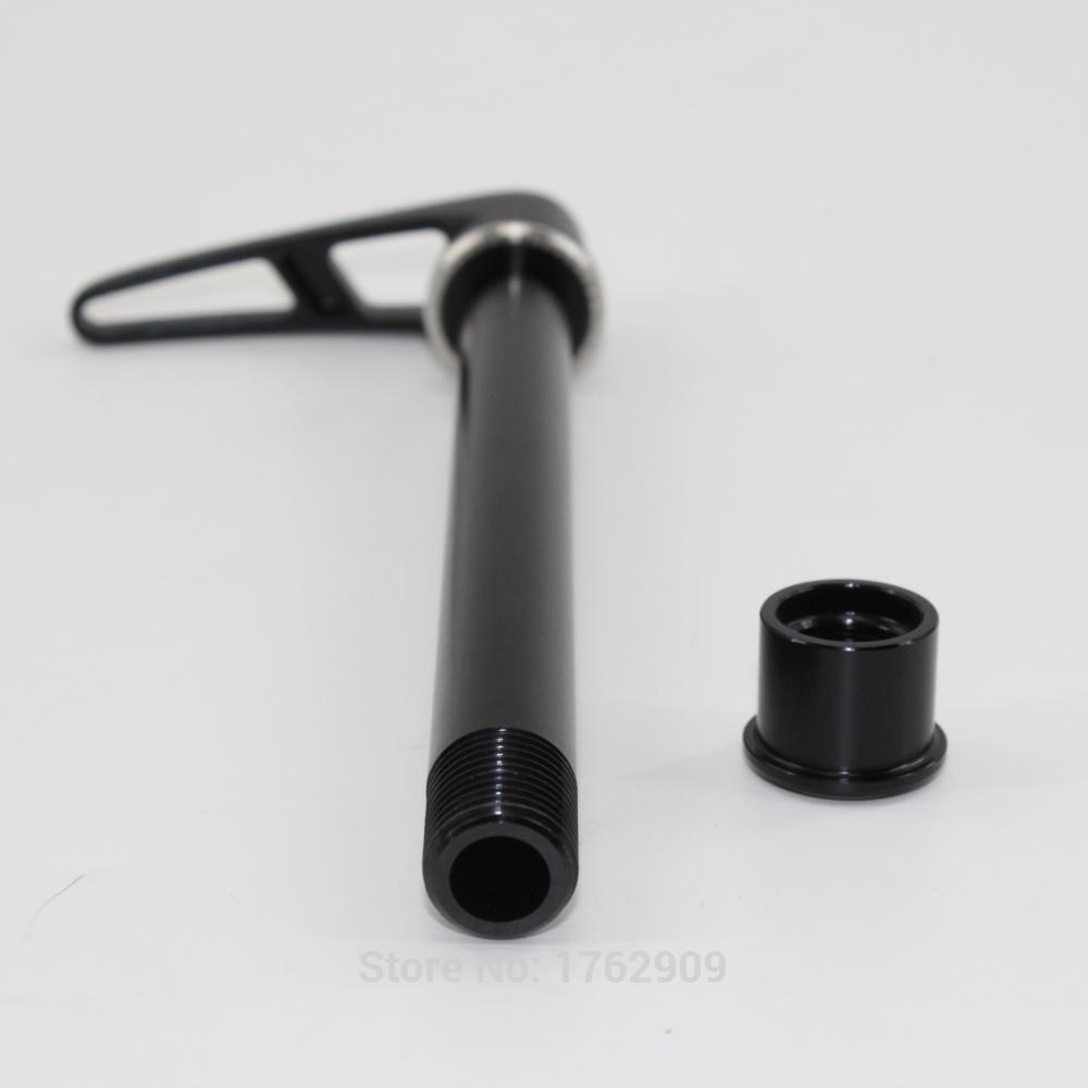 Aluminium Legering Mountainbike Quick Release Qr 15Mm Steekas Mtb Fiets Spiesjes Gebruik Voor 100Mm Thru as Vork