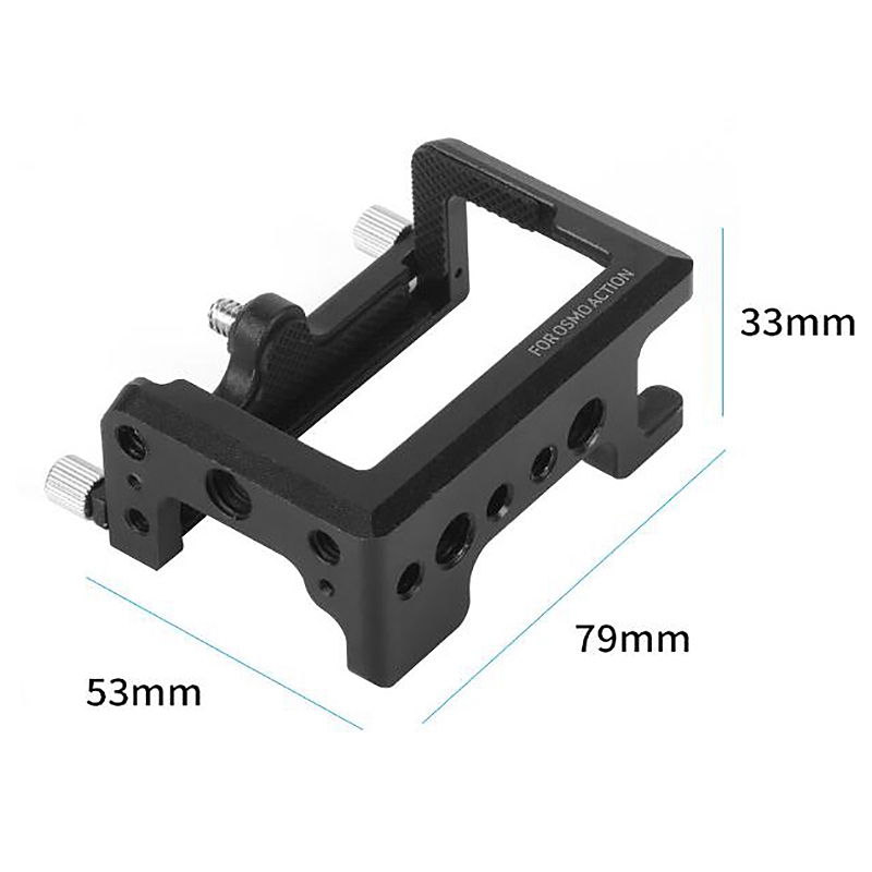 DJI Osmo Action Camera Protective Case - Aluminum Alloy Frame Housing