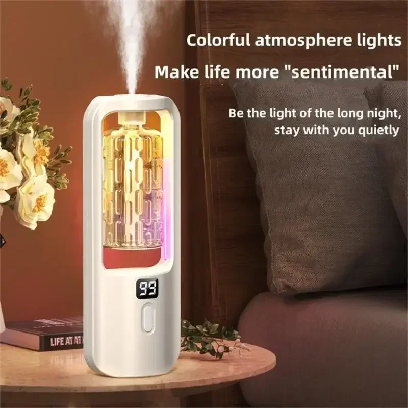 Geurverspreider Getimede etherische olie Aromatherapie Machine Oplaadbare wandgemonteerde kamer Thuis Luchtverfrisser Toilet Ontgeuring