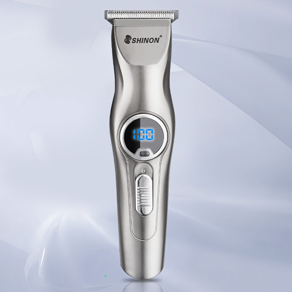 Salon Hair Clipper For Men Electric Hair Clippers Haircut Shaving Machine Cutting Barber Clippers Blade LCD Digit