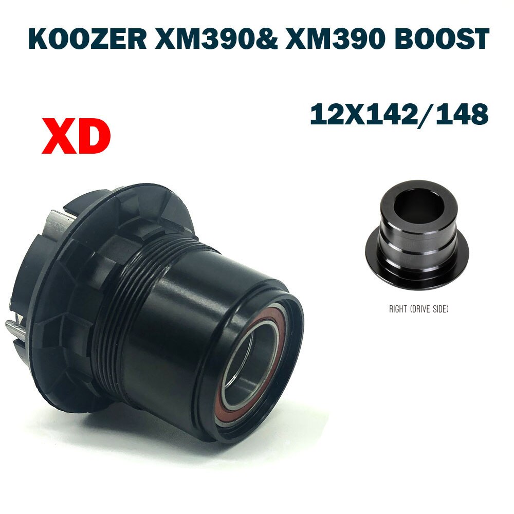 Koozer MTB Bicycle Hub Cassette 12 Speed Body for XM390 390 BOOST Hyperglide HG 8-11S Eagle NX GX XD Micro Spline MS 12S Freehub: XD With TA Cap