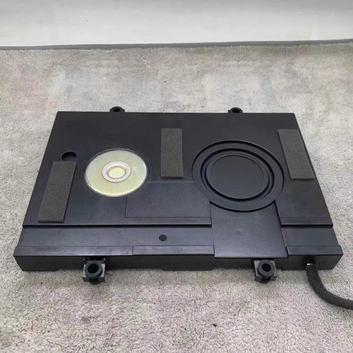 4 " tum för harman ultratunn passiv subwoofer djup bas för hemmabio bil gör-det-själv smal 5 ohm premiumljud 310 x 210mm