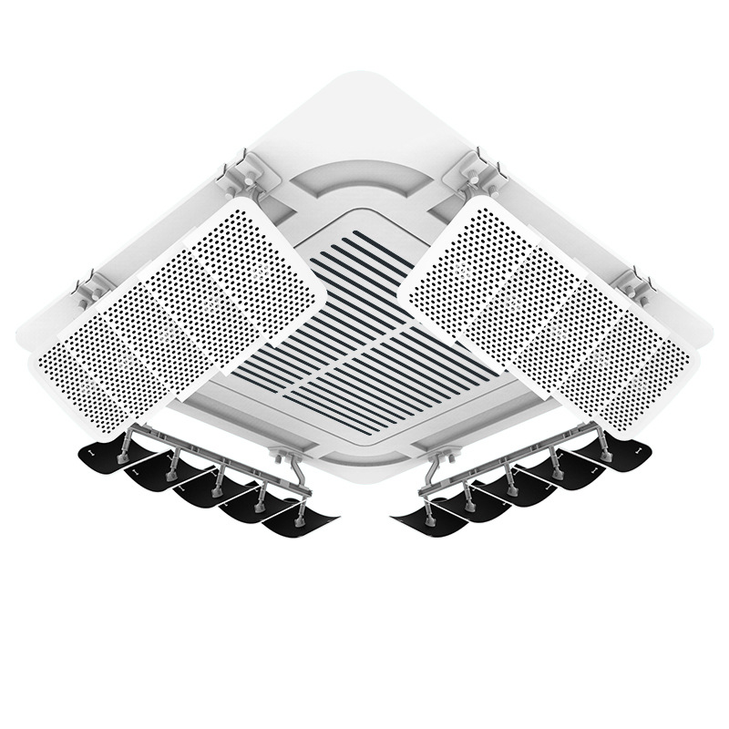 Zentrale Klimaanlage, Windschutzscheibe, Decke, abgehängte Klimaanlage, Auslass, antidirekte Blasabdeckung, Windabweiser-Schallwand