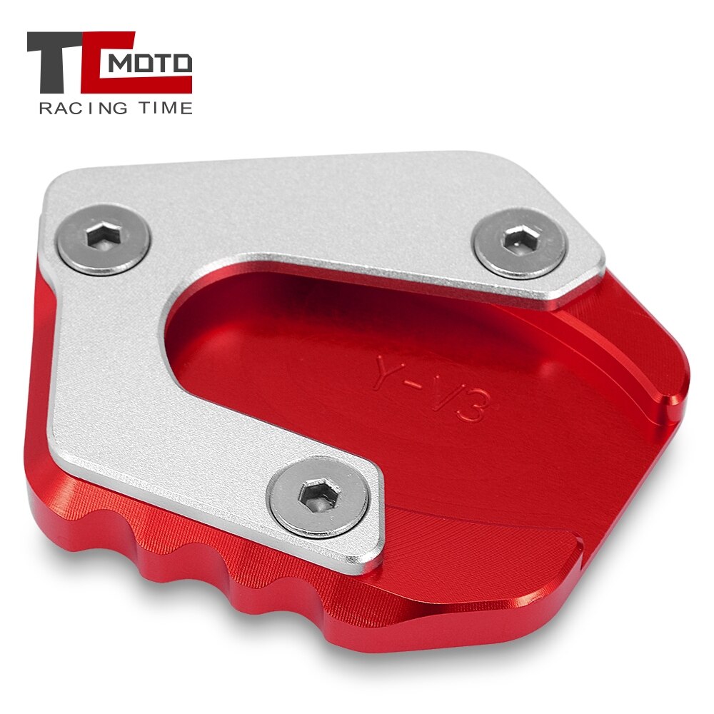 Motorfiets Side Stand Pad Plaat Kickstand Vergroter Ondersteuning Uitbreiding Voor Yamaha Yzf R15 V3 Yzf R15 V3