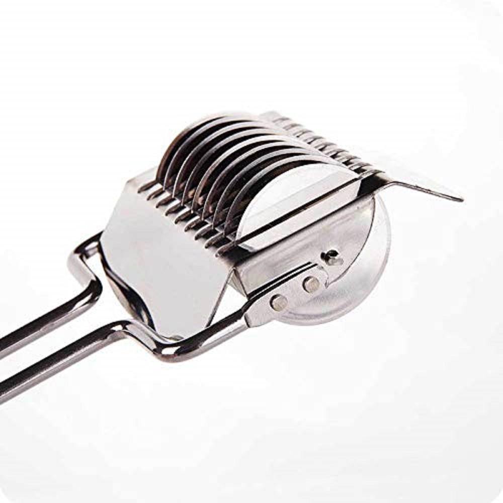 Gerät Edelstahl Zwiebel Zerhacker Schneidemaschine Knoblauch Koriander Cutter Kochen Werkzeug für Küche Guter Helfer