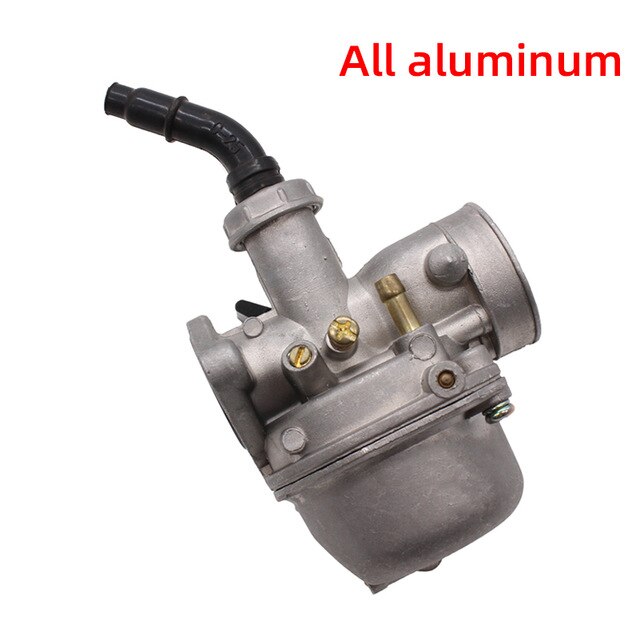 Håndchoke  pz19 19mm carb karburator til 70cc 90cc 110cc motorcykel pit dirt bike quad enduro off road go kart atv: Alt aluminium