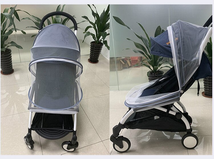 Accessoires de Protection contre les insectes volants, berceau pour enfants, Buggy en maille, couverture complète, filet anti-moustiques sûr, poussette pour bébé