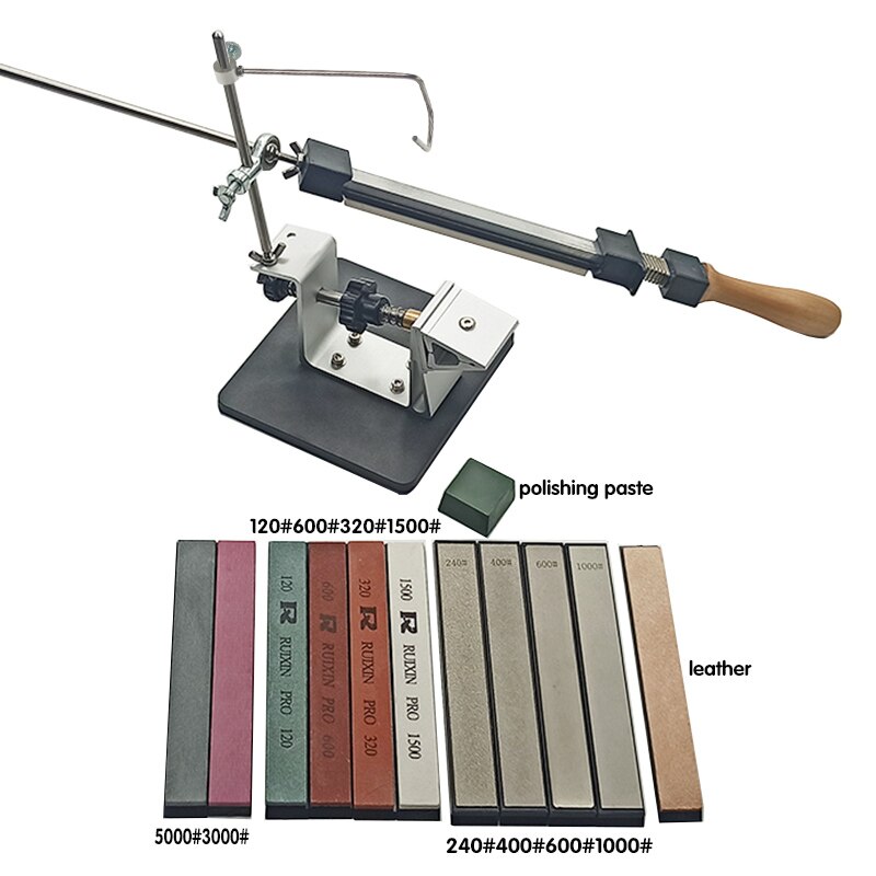 Fixed Knife sharpener Sharpening System 360 rotary Sharpening System knife Apex edge sharpener Aluminum alloy Flip: 4y 4j 2b pg