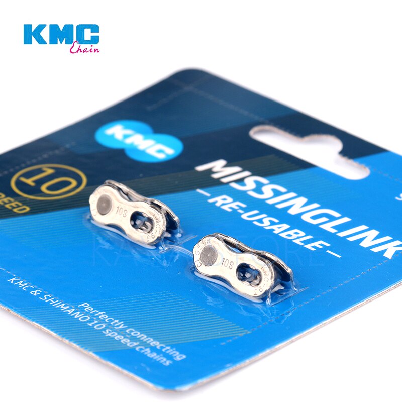 KMC 2 Pairs Chain Magic Buckle Link 6/7/8/9/10/11/12 Speed Bicycle Quick Magic Chain Button Gold/Silver To Repair Chain