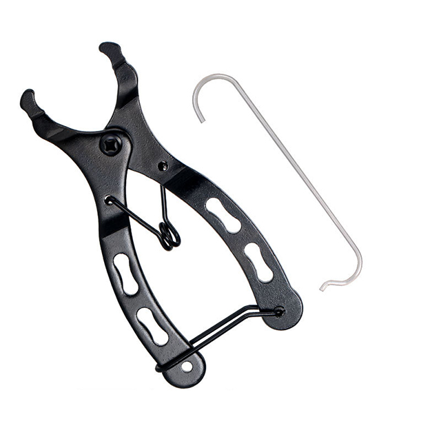 Outil de lien rapide de chaîne de vélo, Mini pince de chaîne de vélo, pince à boucle magique, retrait d'outil de vélo, réparation rapide, outils de vélo: YELLOW