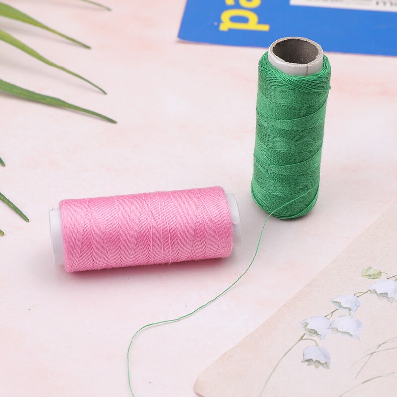 12 Spools/Lot Sewing Thread Yarn Strong And Durable Thread Multicolor For Sewing Hand Sewing Machine Yarn Knitting