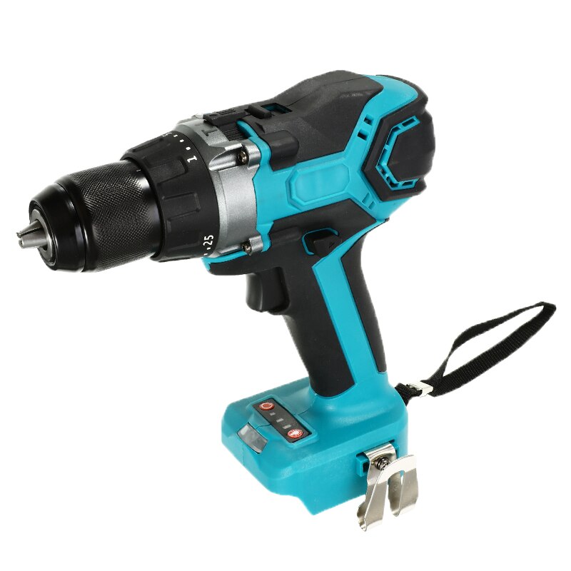 18V Cordless Drill Electric Screwdriver With LED Light Brushless Impact Drill 13mm Hammer Drill 95Nm torque For Makita Battery