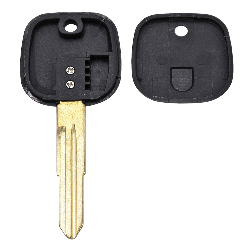 Llavero en blanco transpondedor para coche, carcasa remota para llave Daihatsu Charade Copen Cuore Feroza Sirion Terios YRV con/sin Chip 4D67