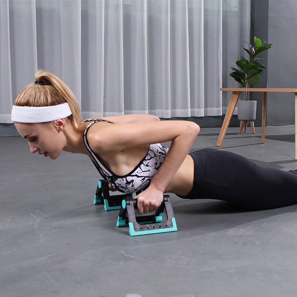 Air Push Ups A Pair Of Men's And Women's Convenient Foldable Family Gym Muscle Training Exercise Push Ups