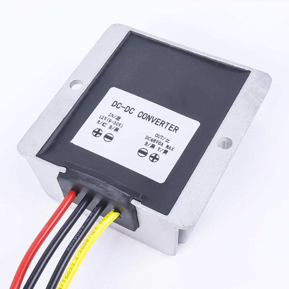 12V TO 48V 2.1A 5A 6A Step-Up DC DC Converter 12V TO 48V DC-DC Voltage Regulator, CE RoHS Compliant for Automotive Solar: 12V TO 48V 6A