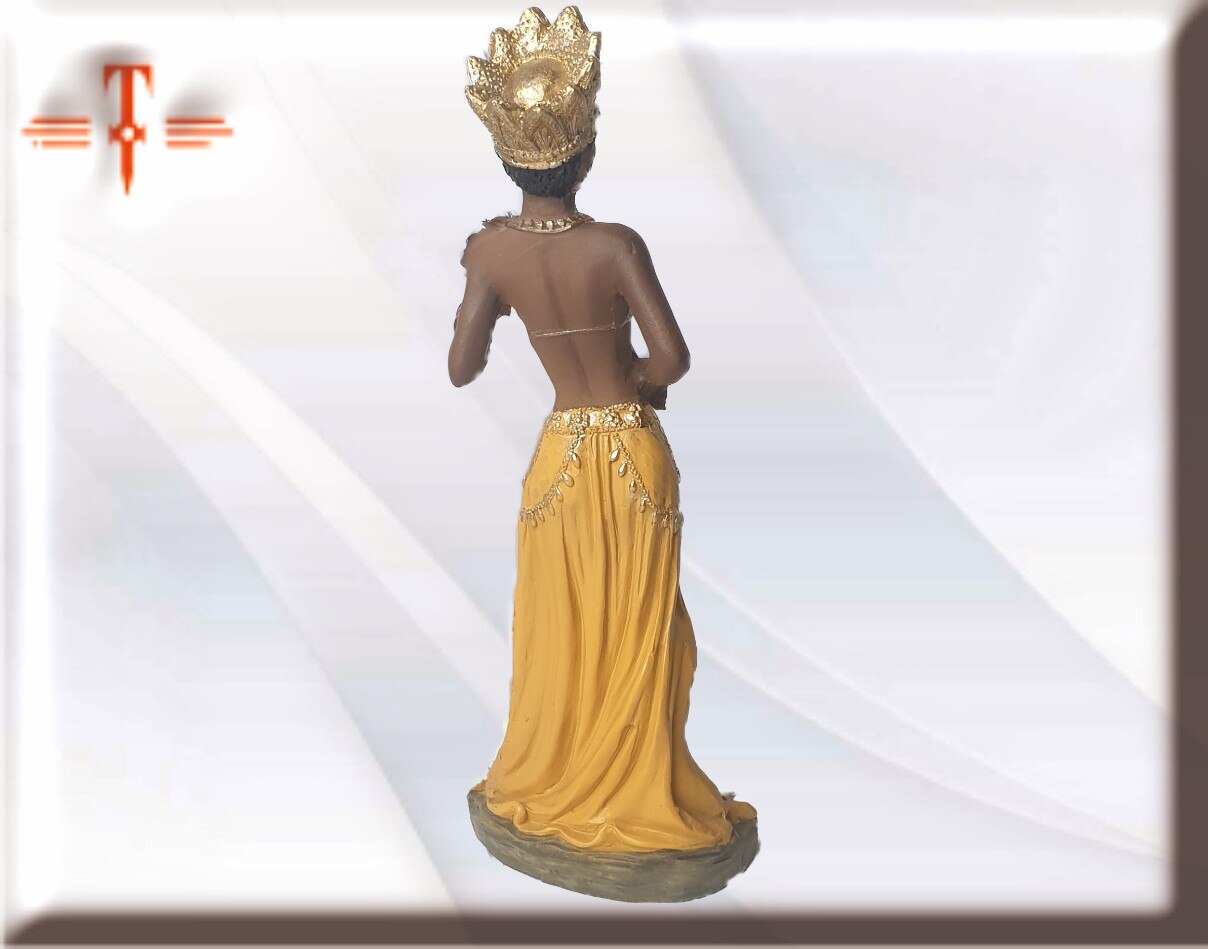 Estatua Orisha Oshun Oxun , Santería , Palo Mayombe