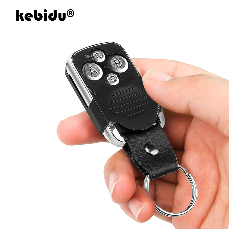 kebidu 4 Button Clone Cloning Copy 433mhz Electric Garage Door Remote Control Duplicator Key Remote