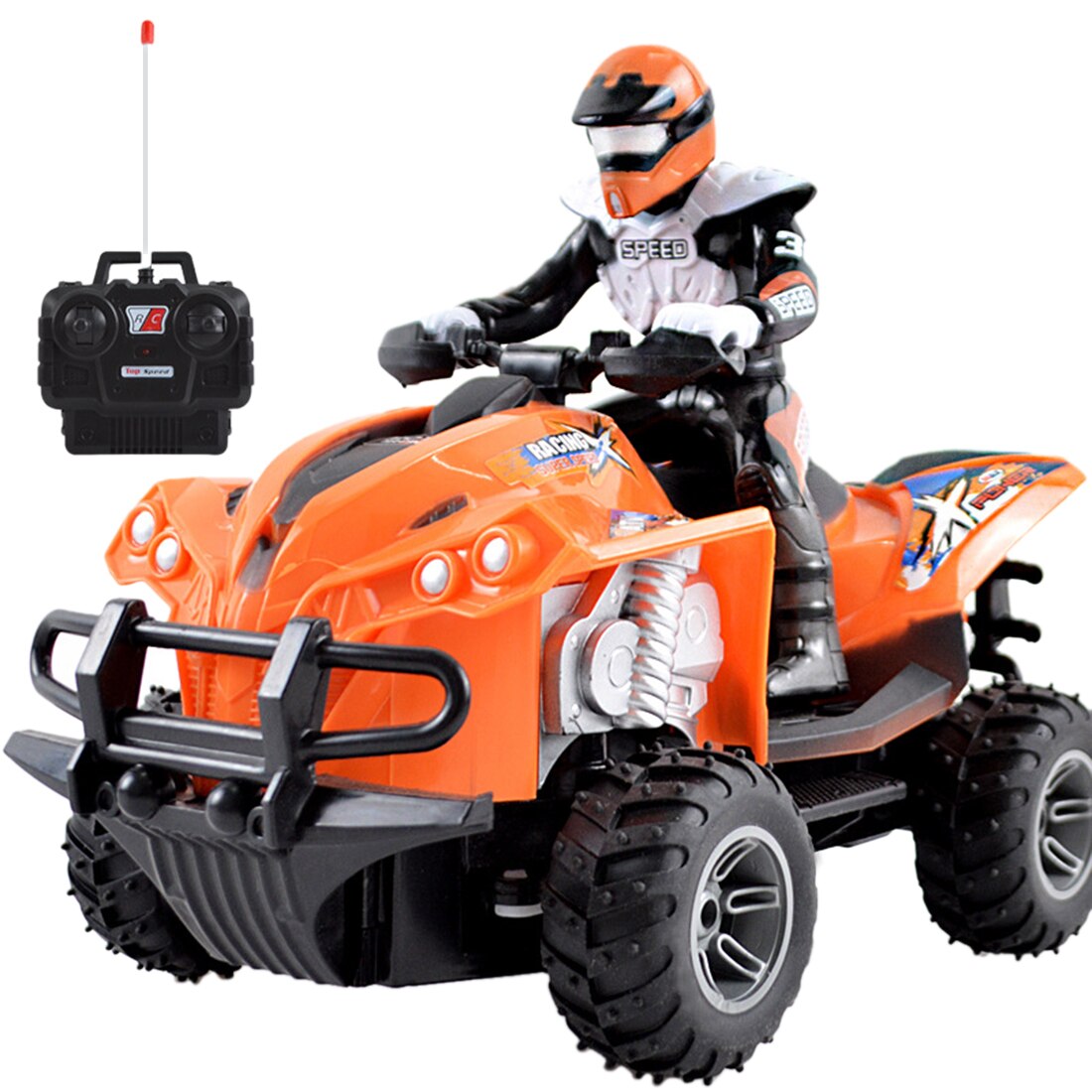 Lapset pojat lelu kaukosäädin lelut motocross poika tyttö nelipyöräinen rc moottoripyörä siisti lelu auto lelut & harrastukset eu pistoke oranssi