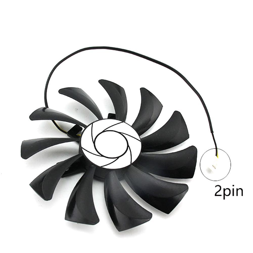 0.57AMP DC 12V HA9010H12F-Z 2Pin GTX1050 Ti Cooler Fan For MSI Geforce GTX 1050Ti 4G OC GTX 1050 2G Graphic Card Cooling Fan