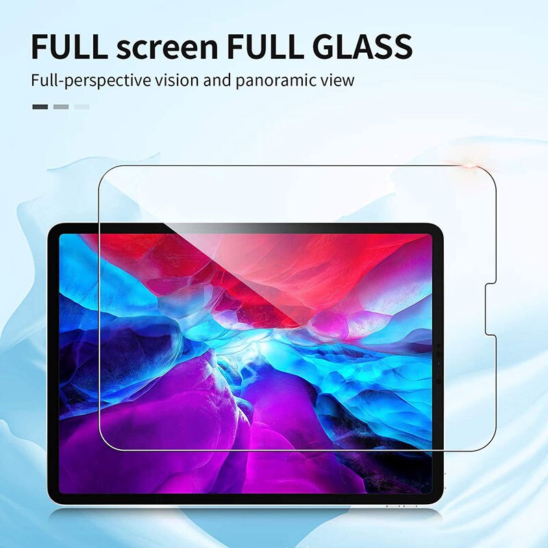 Vetro temperato 2in1 per Ipad pro 11 12.9 pellicola protettiva per tavoletta con obiettivo fotocamera posteriore per Ipad pro 12.9 11 2021 2020 pellicola protettiva