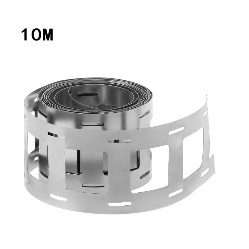 1 sztuk nowy 10M bateria litowa taśmój z niklu baterie litowo-jonowe taśma niklowa taśma taśmowa robić 18650 przechowywanie baterii uchwyt 0.15mm