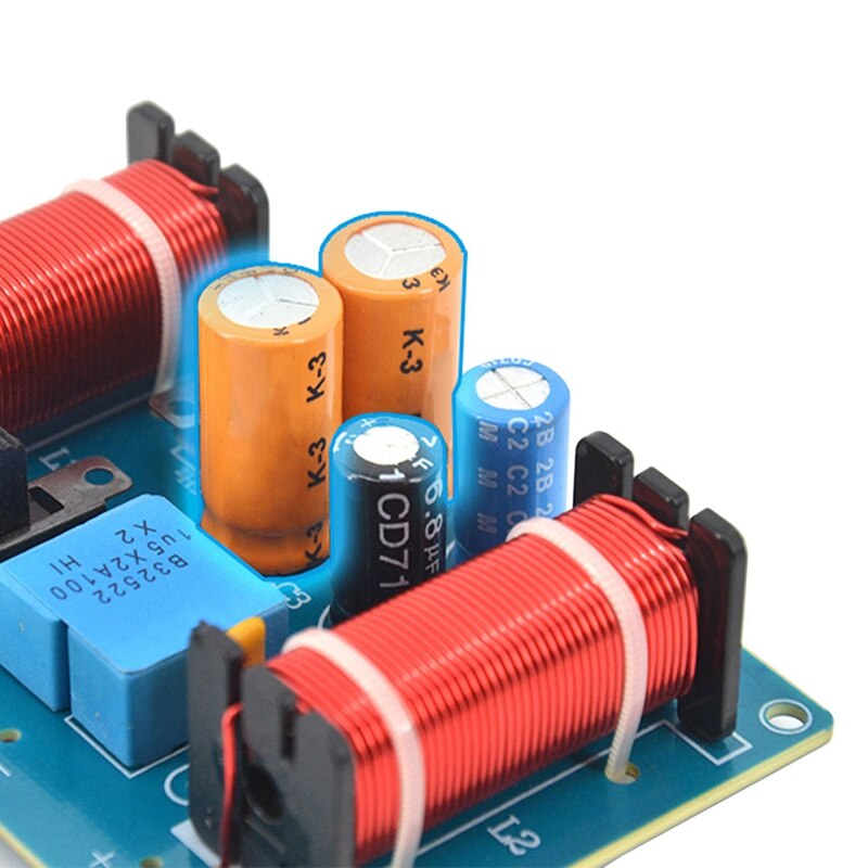 2 stück 150w 3 wege-audio-lautsprecher-frequenzweiche hoch-mittel-bass-regallautsprecher auto-lautsprecher-filter-frequenzteiler