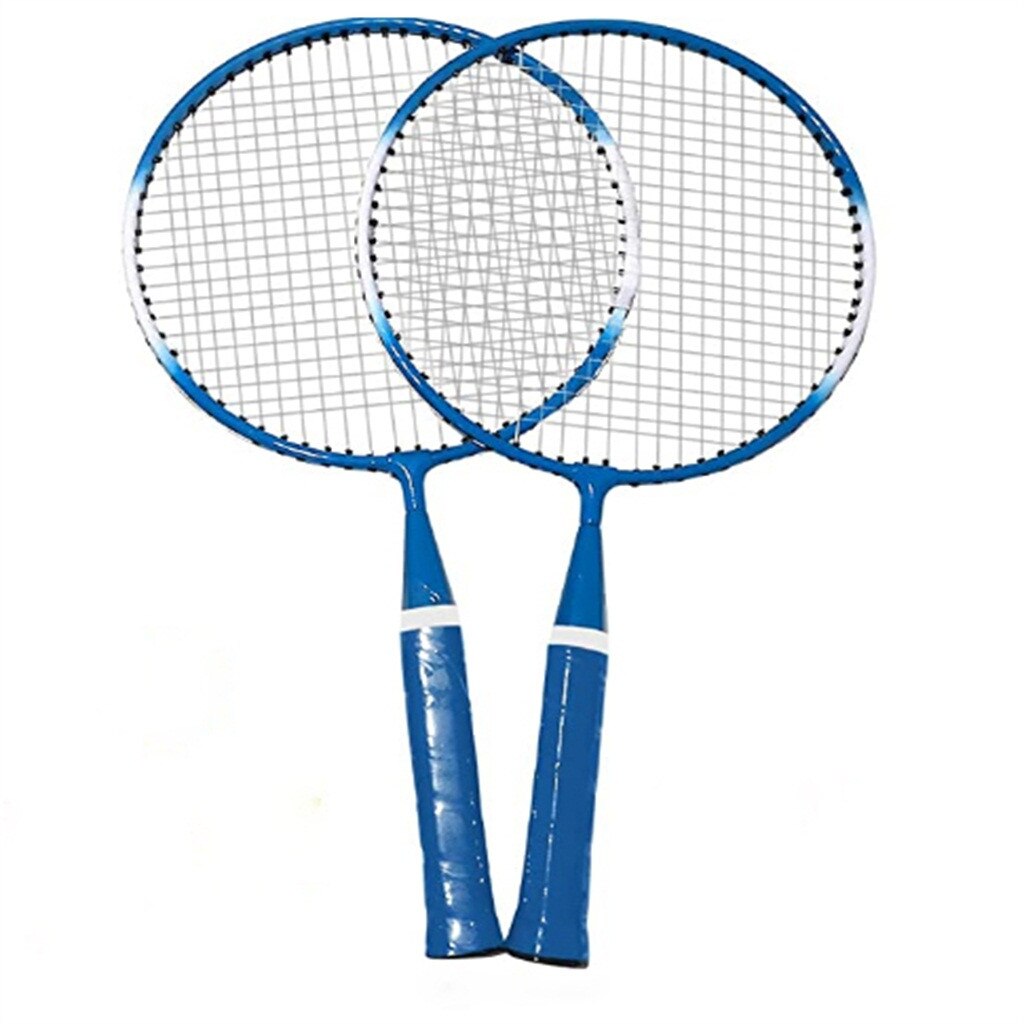 1 paar Leichte Badminton Schläger Jugend freundlicher Badminton Ausbildung Werkzeug draussen Sport Federball freundlicher Spielen Spielzeug einstellen