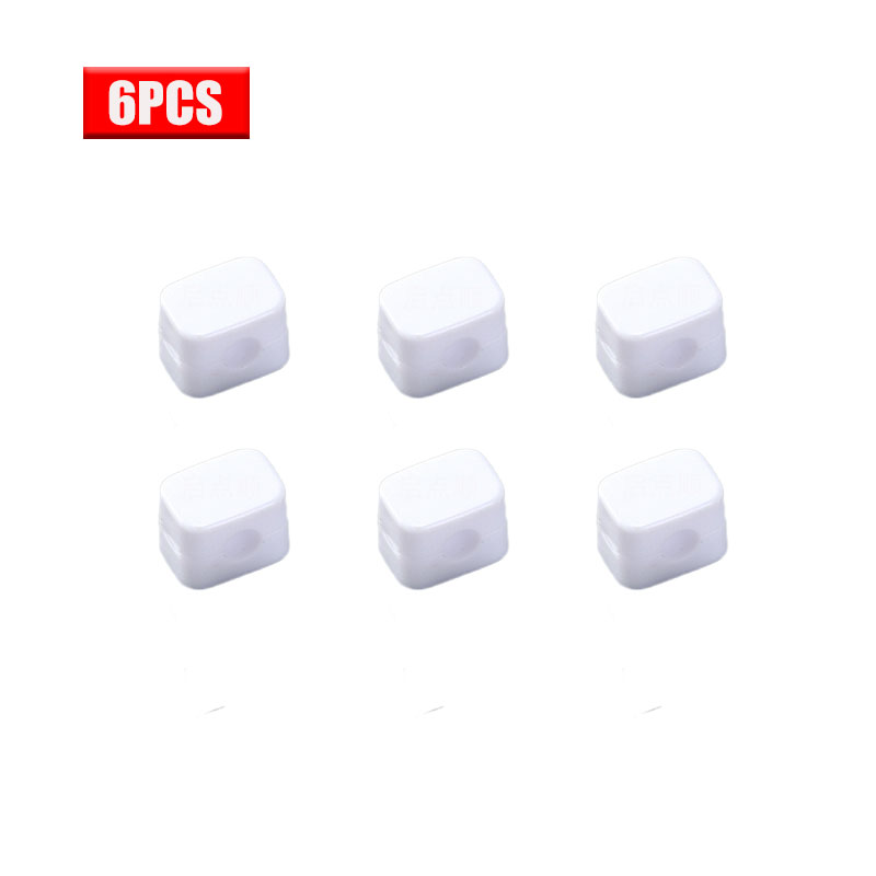 1/6/12 Stuks Magnetische Kabel Clips Zelfklevende Snoer Houder Kabelmanagement Winder Protector Desktop Tidy Usb lader Kabel Houder: Donker Kaki