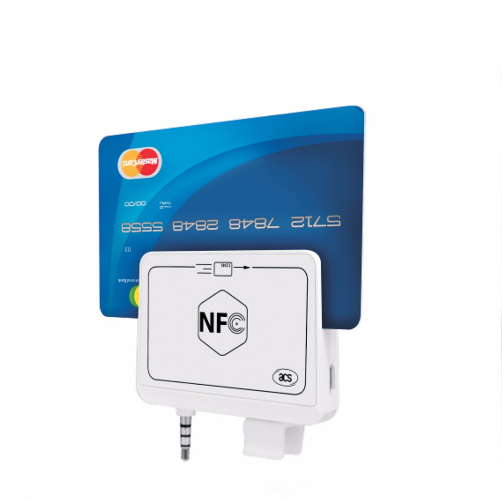 Acr 35 nfc mobilemate kortläsare untuk ponsel algoritma och dukpt kunci system +engelska sdk