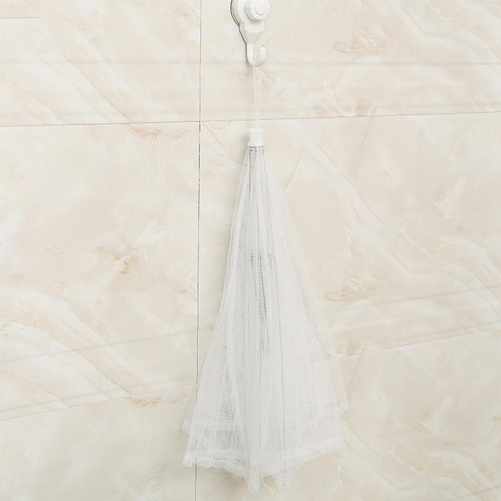 12 - Inch Kitchen Food Cover Mesh Folding Washable Preventing Flies Table Cover For Outdoor BBQ Camping Picnic White Food Cover