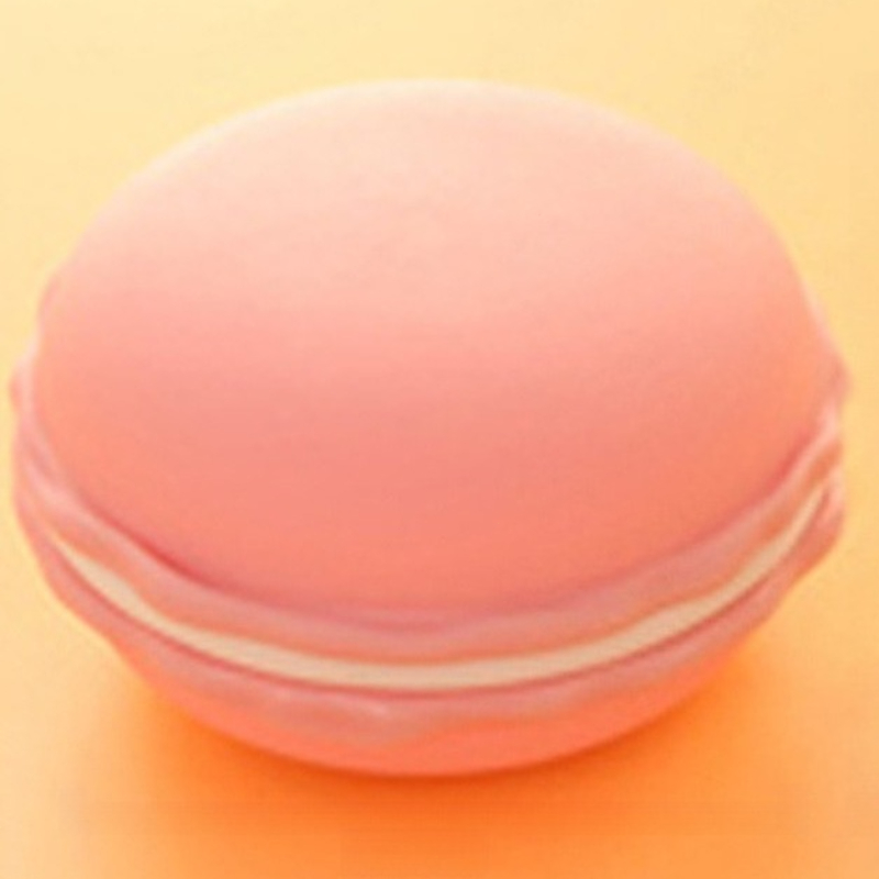 1PC Macaron sieraden organisator oorbellen oorbellen ketting opbergdoos thuis draagbare verpakking om uit te gaan: Roze