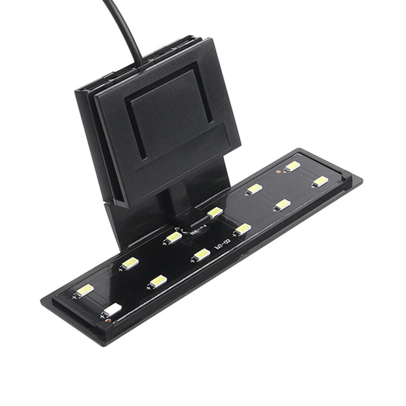 Aquarium 12 Led Verlichting Aquarium Klem Clip Water Plant Grow Wit Kleur Verlichting Eu ! Brand